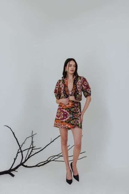 ZAZZLE ABSTRACT PRINT CO-ORD SET