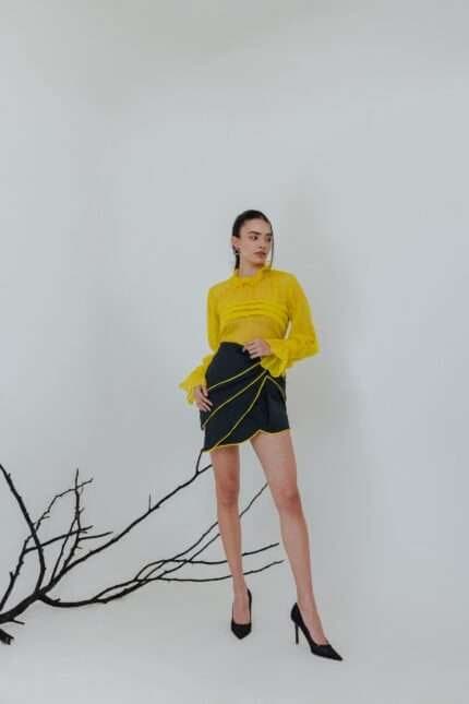 IRIS ORGANZA SHIRT WITH FAIRY SKIRT