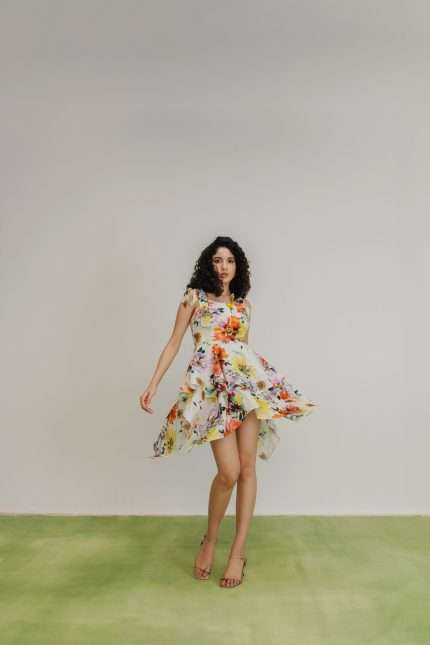 Capri Floral Midi Dress