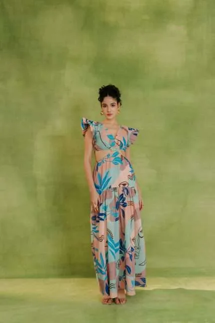 Heart Forest Maxi Dress