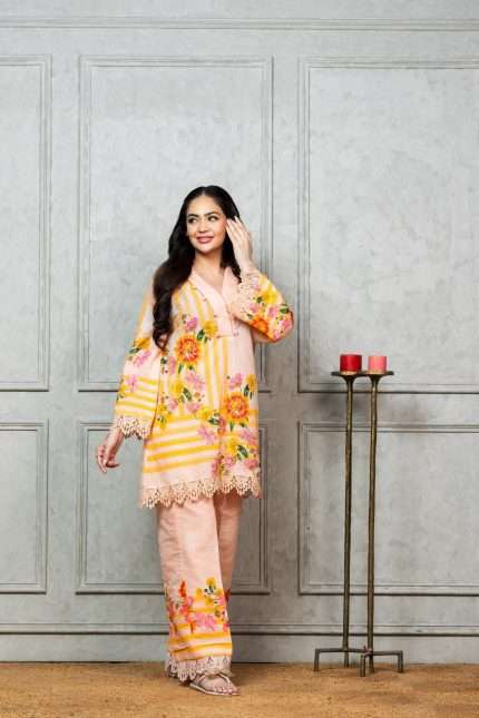 Alani Floral Cotton Cord Set