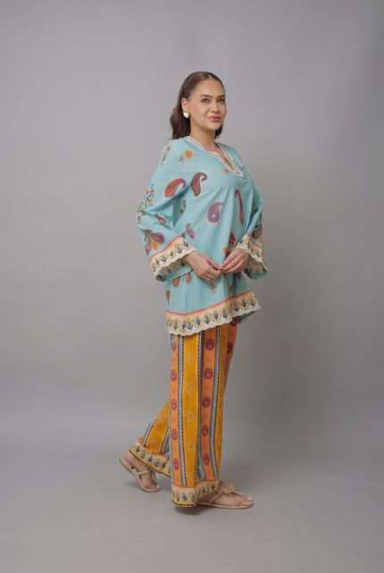 Blue Charm Co-ord Set